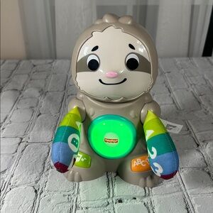 2018 Fisher Price 10" Linkimals Smooth Moves Sloth Interactive Educational Toy